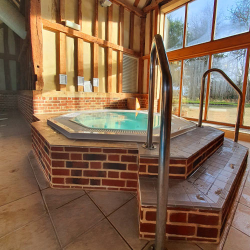 The spa and steam room at the gainsbrough club