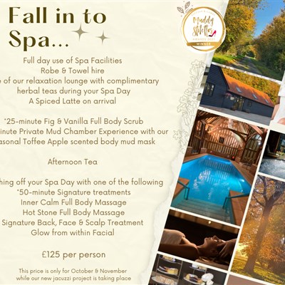 Fall into Spa  NEW SPA DAY