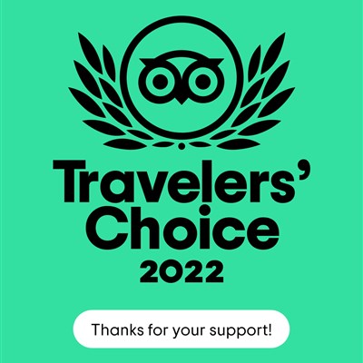 The Gainsborough has been Awarded a Travellers Award 2022 by Tripadvisor